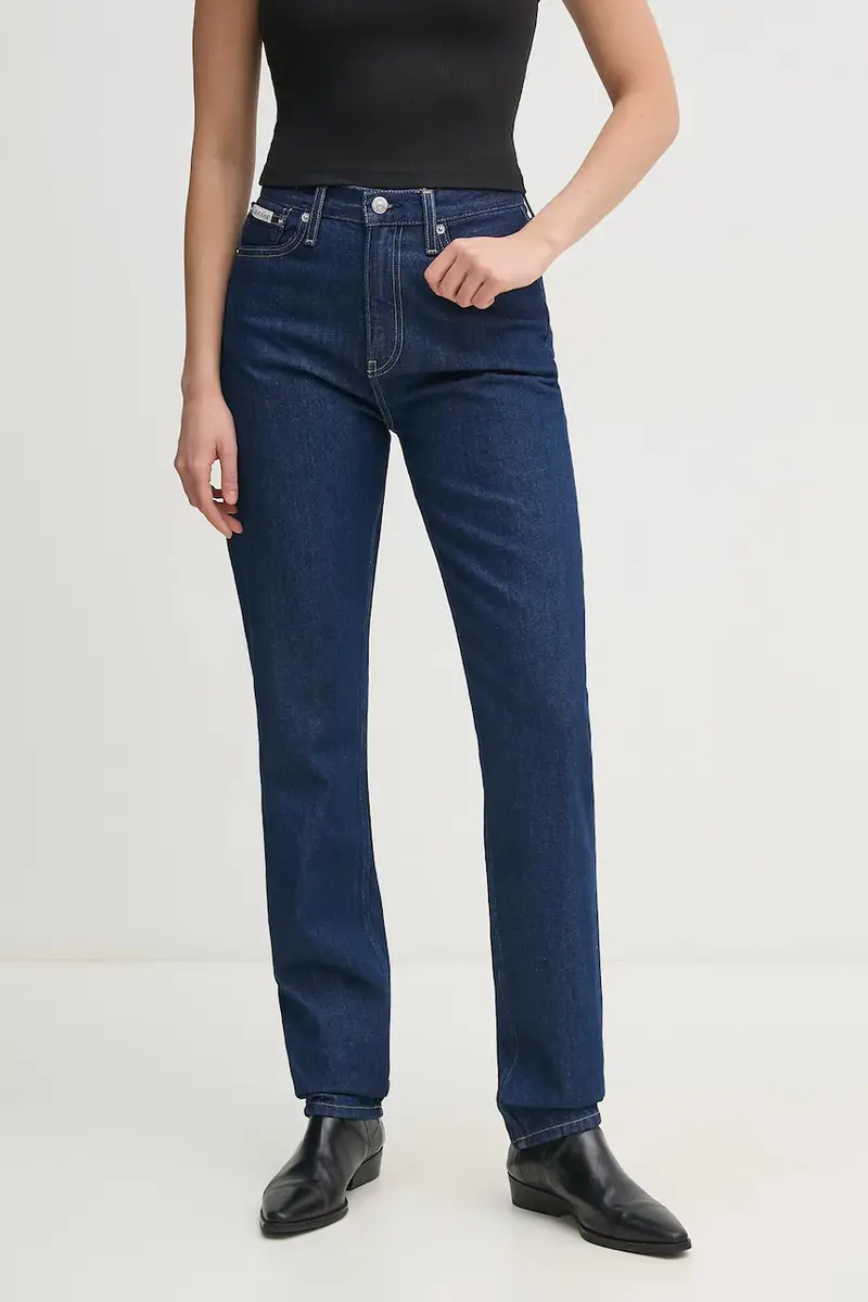Calvin Klein Jeans Jeans Donna Blu 3133473