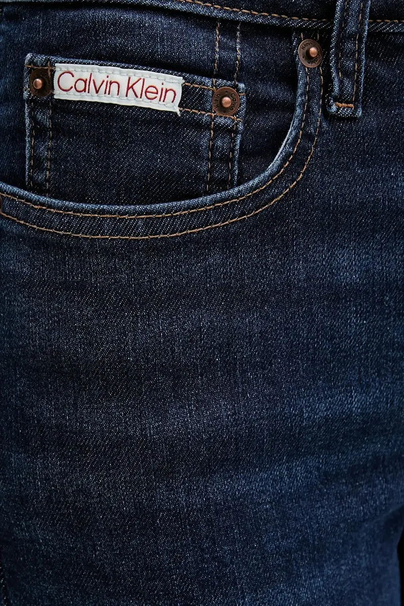 Calvin Klein Jeans Jeans Donna Blu 3767602 miniatura 4