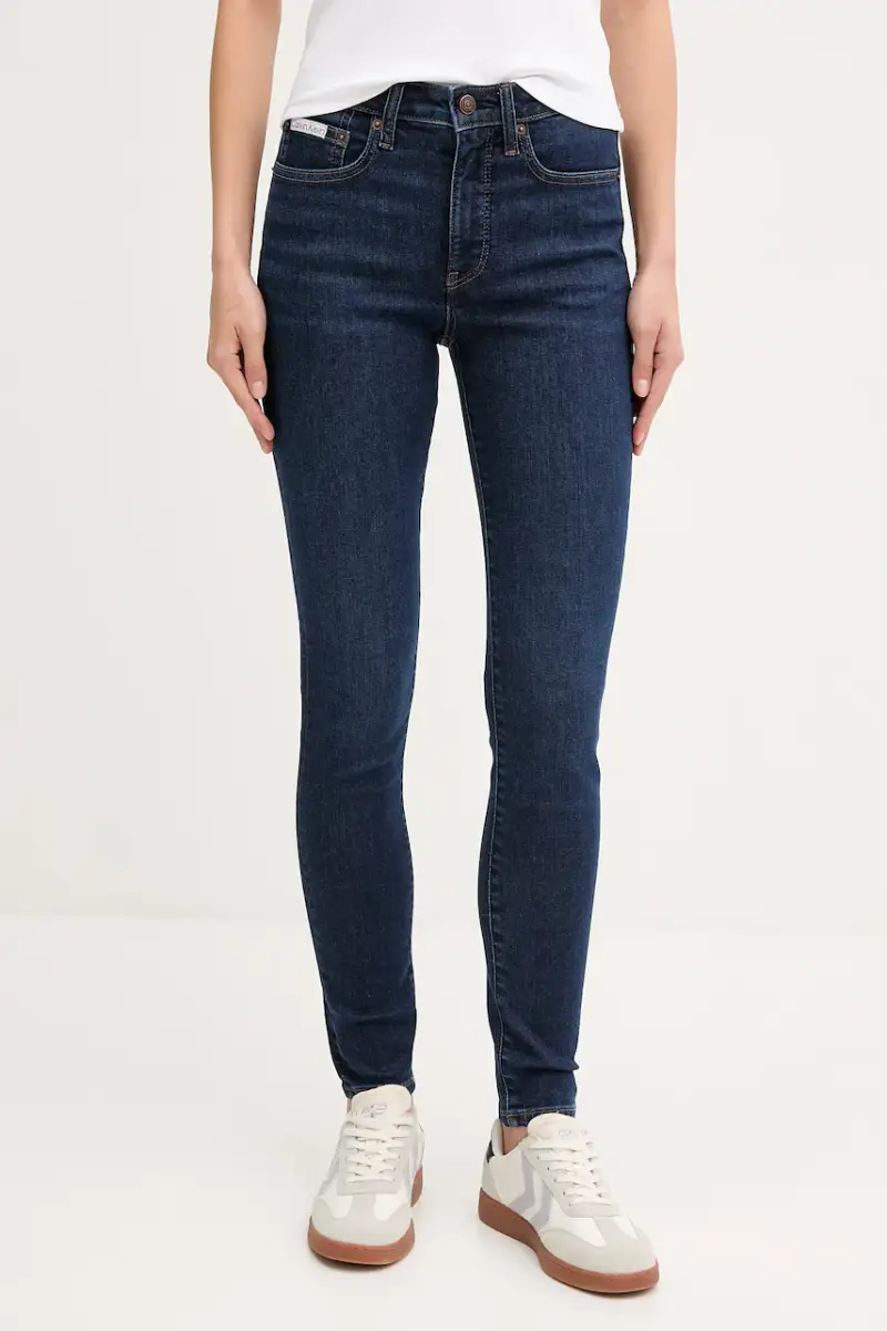 Calvin Klein Jeans Jeans Donna Blu 3767602
