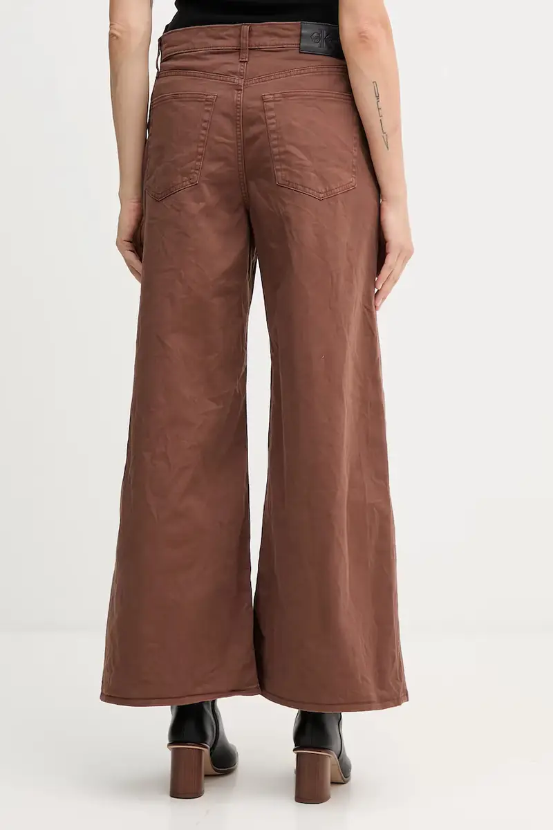 Calvin Klein Jeans Jeans Donna Marrone 3772500 miniatura 2