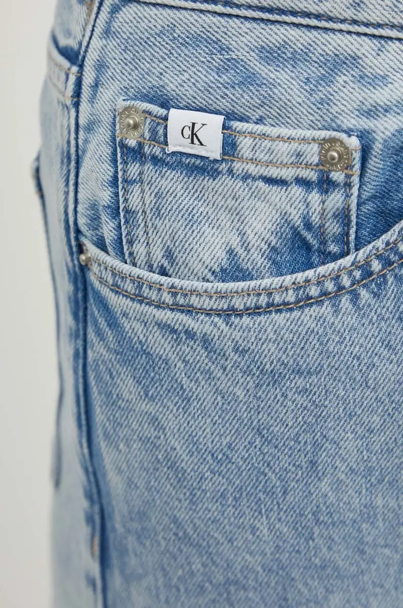Calvin Klein Jeans Jeans Donna Blu 3579879 miniatura 4