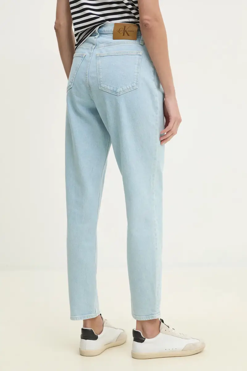 Calvin Klein Jeans Jeans Donna Blu 3132342 miniatura 3