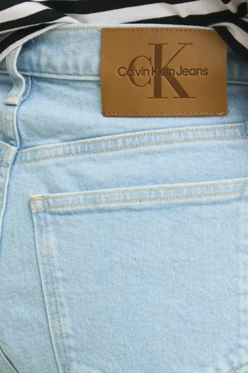 Calvin Klein Jeans Jeans Donna Blu 3132342 miniatura 4