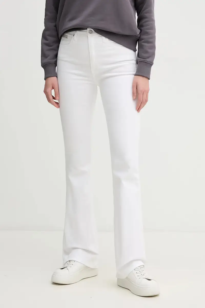 Calvin Klein Jeans Jeans Donna Bianco 3301116