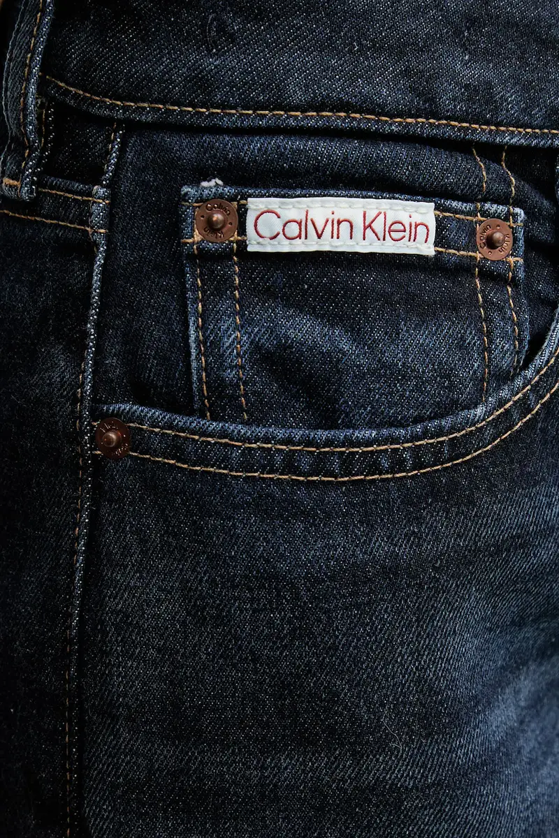 Calvin Klein Jeans Jeans Donna Blu 3768174 miniatura 5