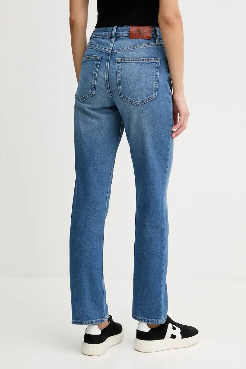 Calvin Klein Jeans Jeans Donna Blu 3132809 miniatura 3
