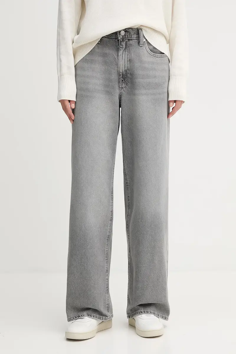 Calvin Klein Jeans Jeans Donna Grigio 3137873