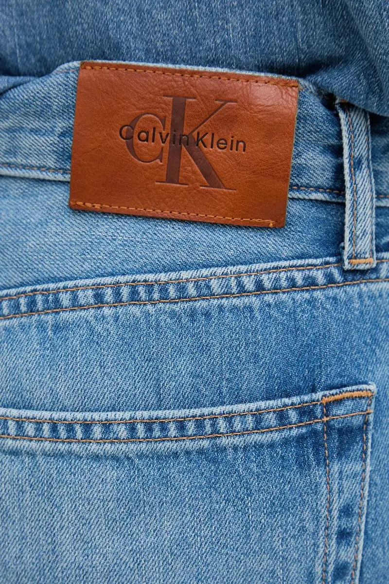 Calvin Klein Jeans Jeans Donna Blu 2885948 miniatura 4