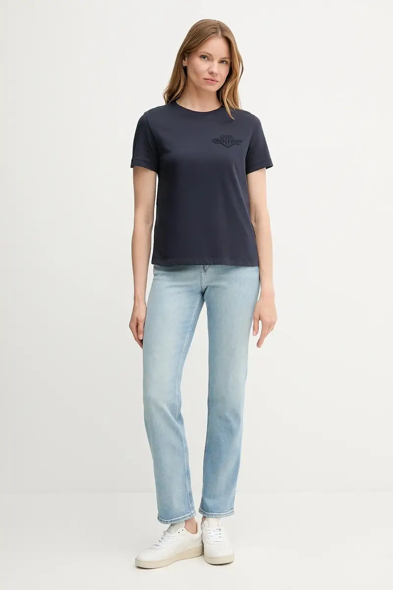 Calvin Klein Jeans Jeans Donna Blu 2982594 miniatura 2