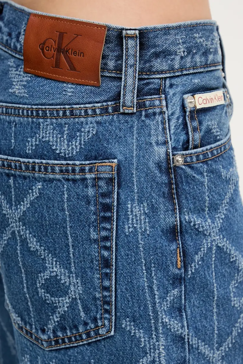 Calvin Klein Jeans Jeans Donna Blu 3918692 miniatura 4