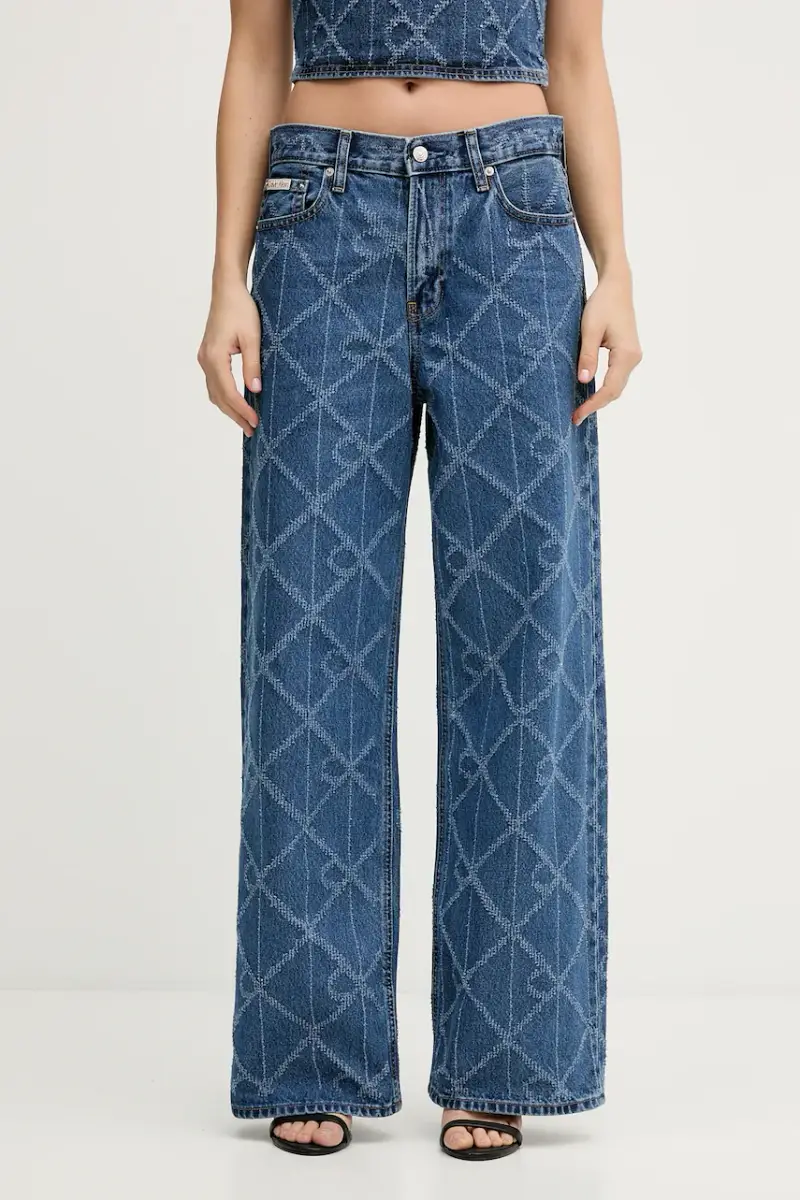 Calvin Klein Jeans Jeans Donna Blu 3918692