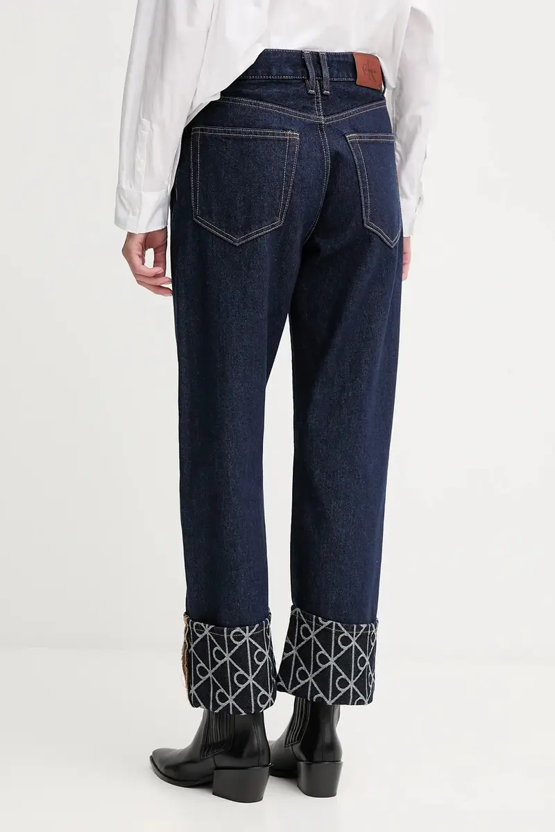 Calvin Klein Jeans Jeans Donna Blu 3595566 miniatura 3