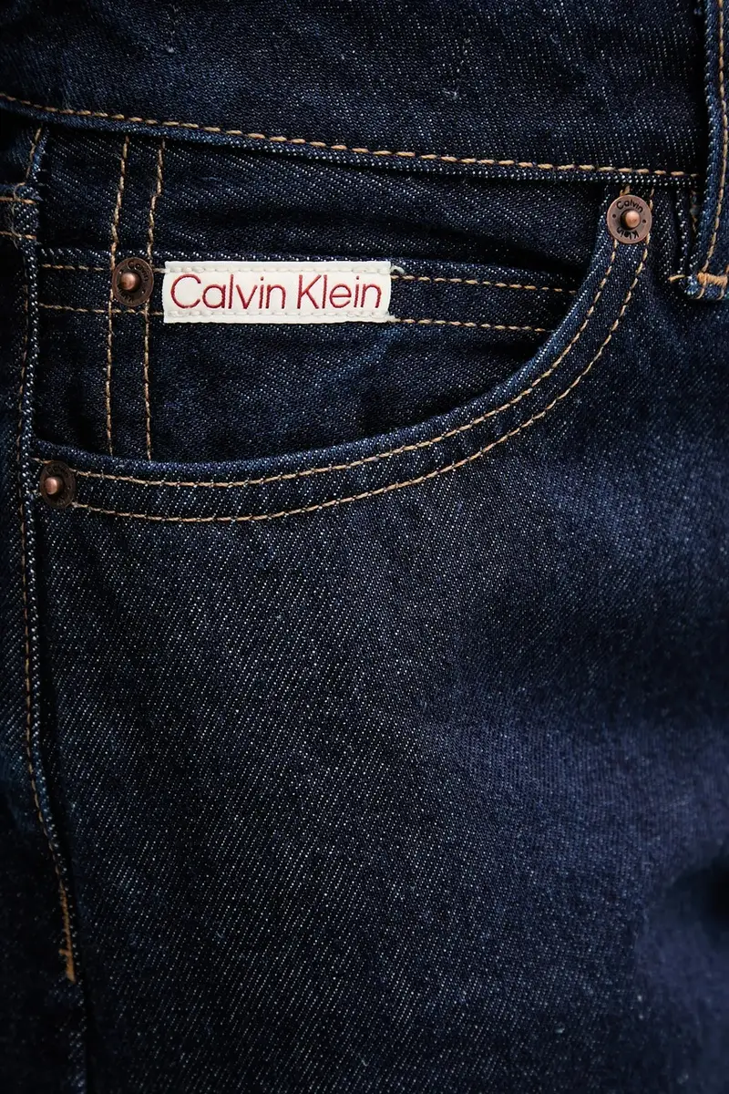 Calvin Klein Jeans Jeans Donna Blu 3595566 miniatura 4