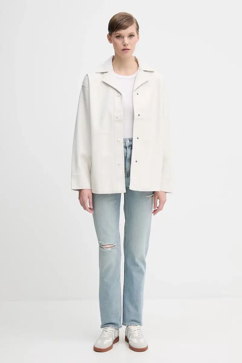 Calvin Klein Jeans Jeans Donna Blu 3766944 miniatura 2