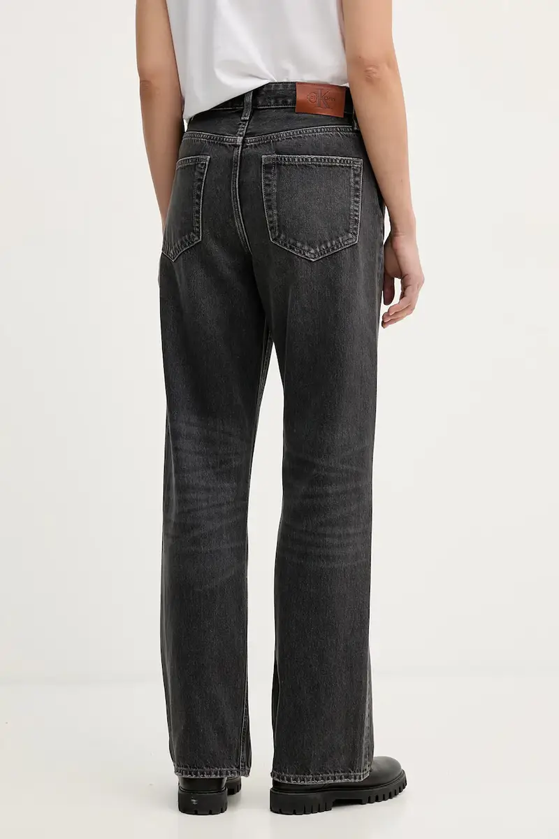 Calvin Klein Jeans Jeans Donna Nero 3920875 miniatura 3