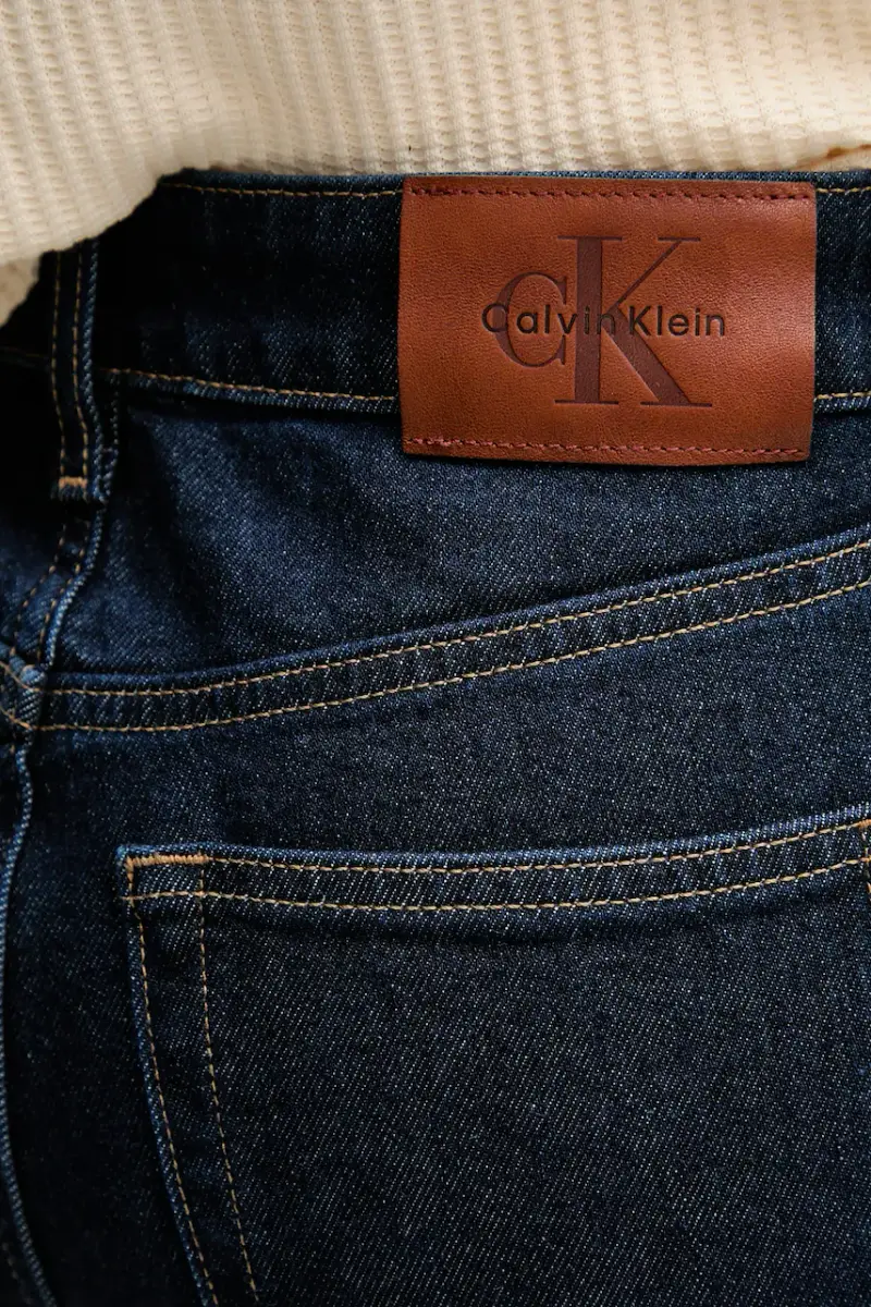Calvin Klein Jeans Jeans Donna Blu 3944004 miniatura 4