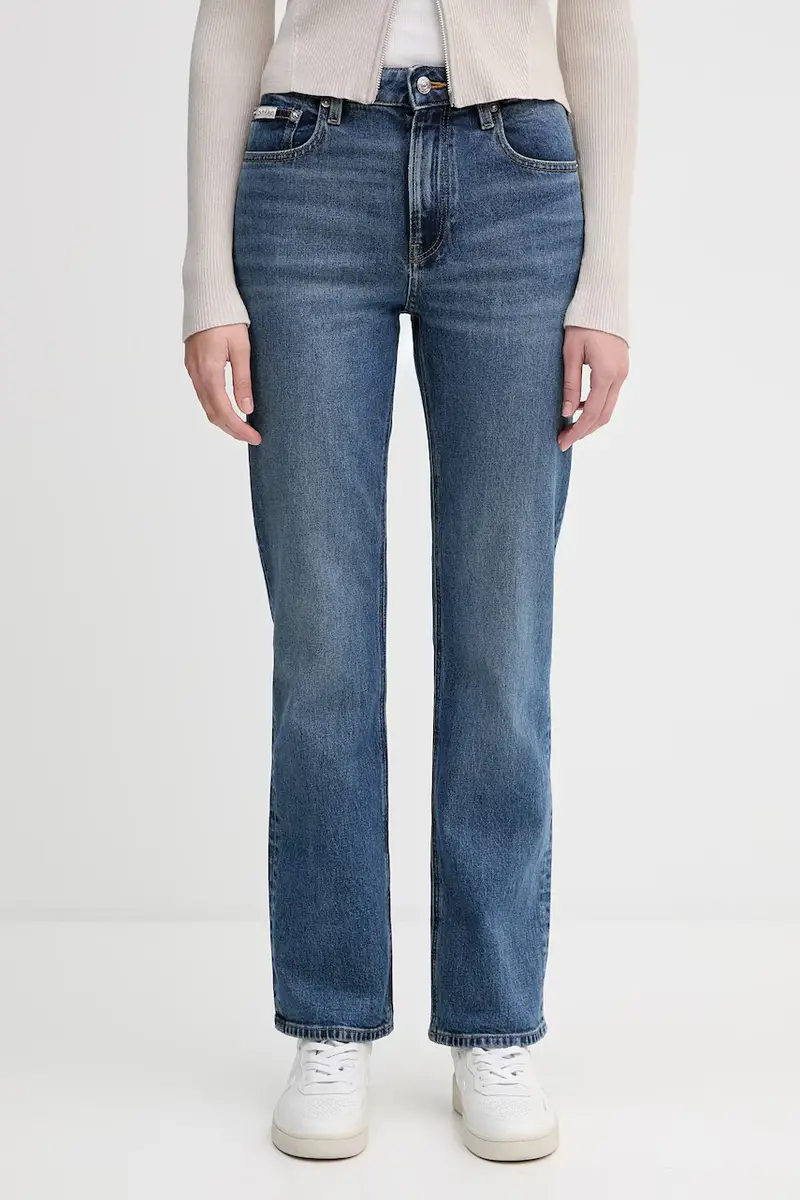 Calvin Klein Jeans Jeans Donna Blu 3766942