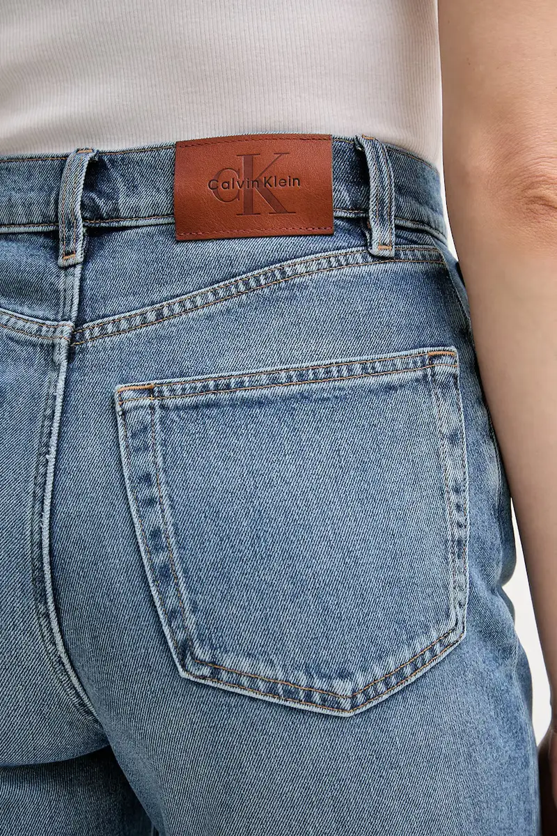 Calvin Klein Jeans Jeans Donna Blu 3766800 miniatura 3