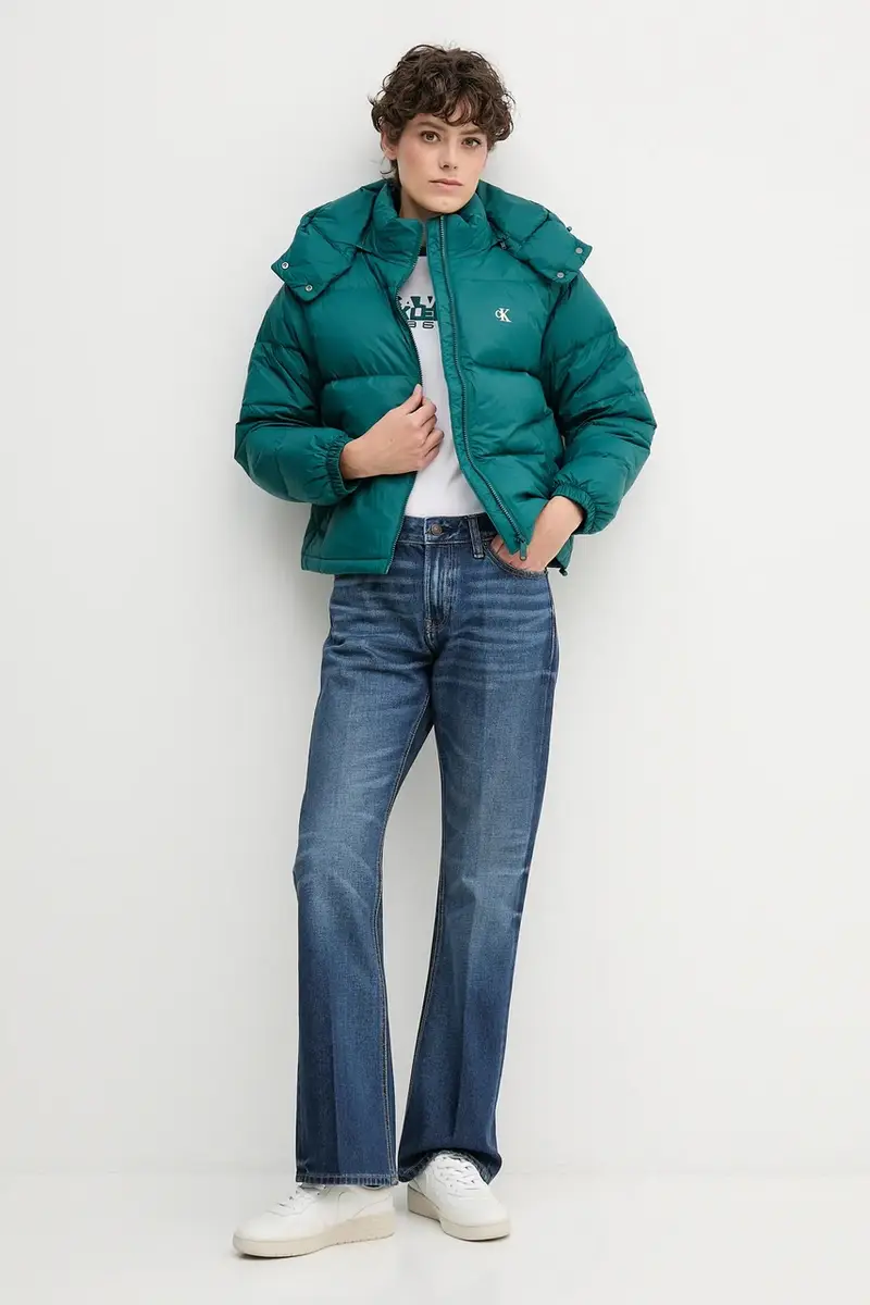 Calvin Klein Jeans Jeans Donna Blu 3768310 miniatura 2