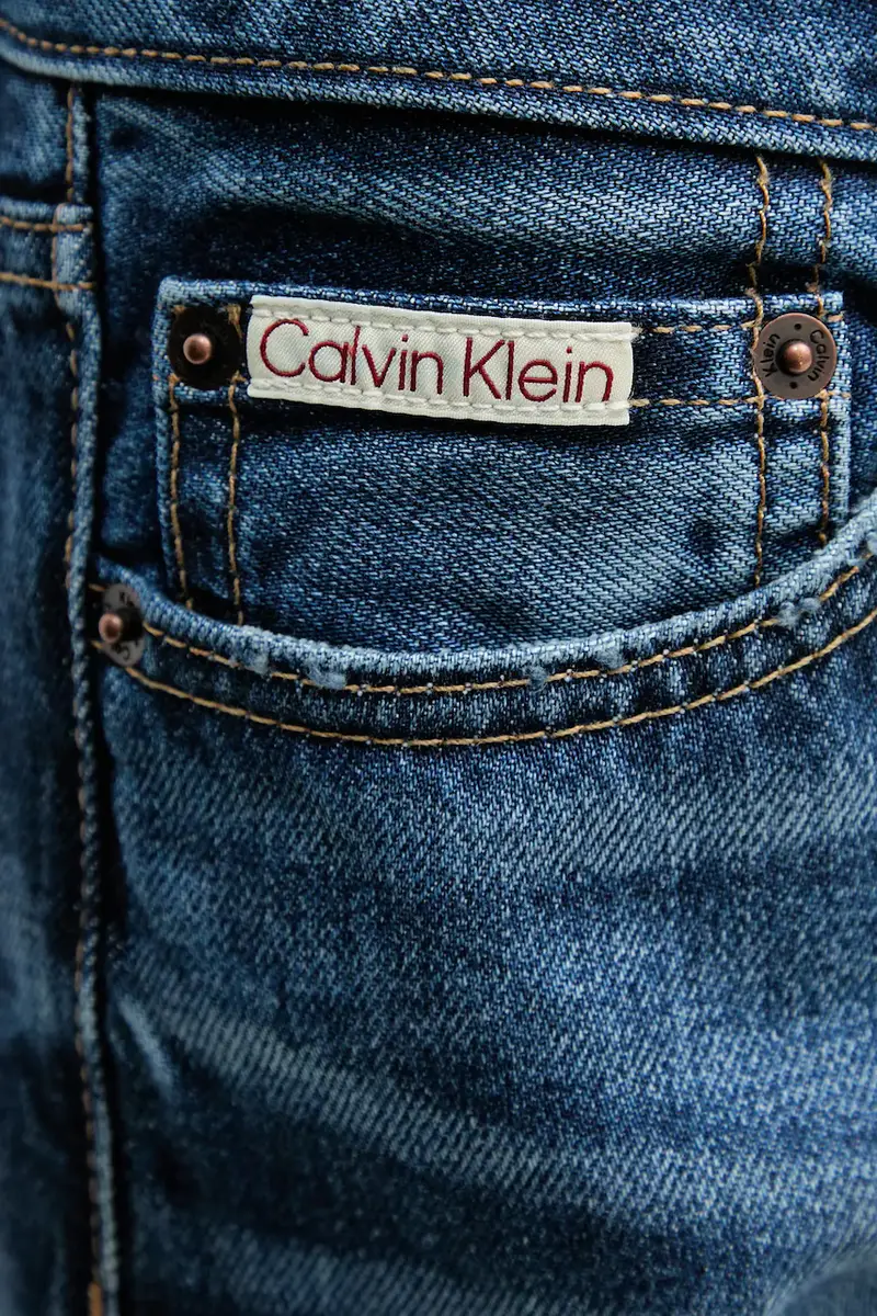 Calvin Klein Jeans Jeans Donna Blu 3768310 miniatura 4
