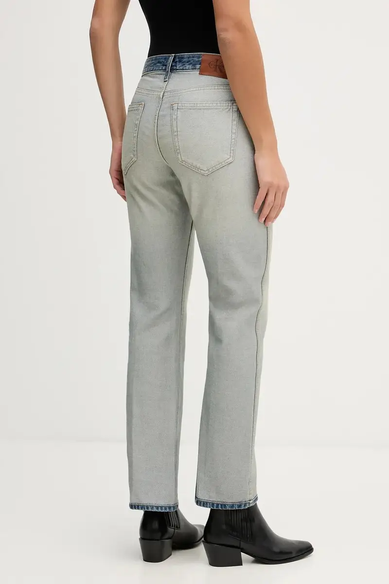 Calvin Klein Jeans Jeans Donna Grigio 3919042 miniatura 3