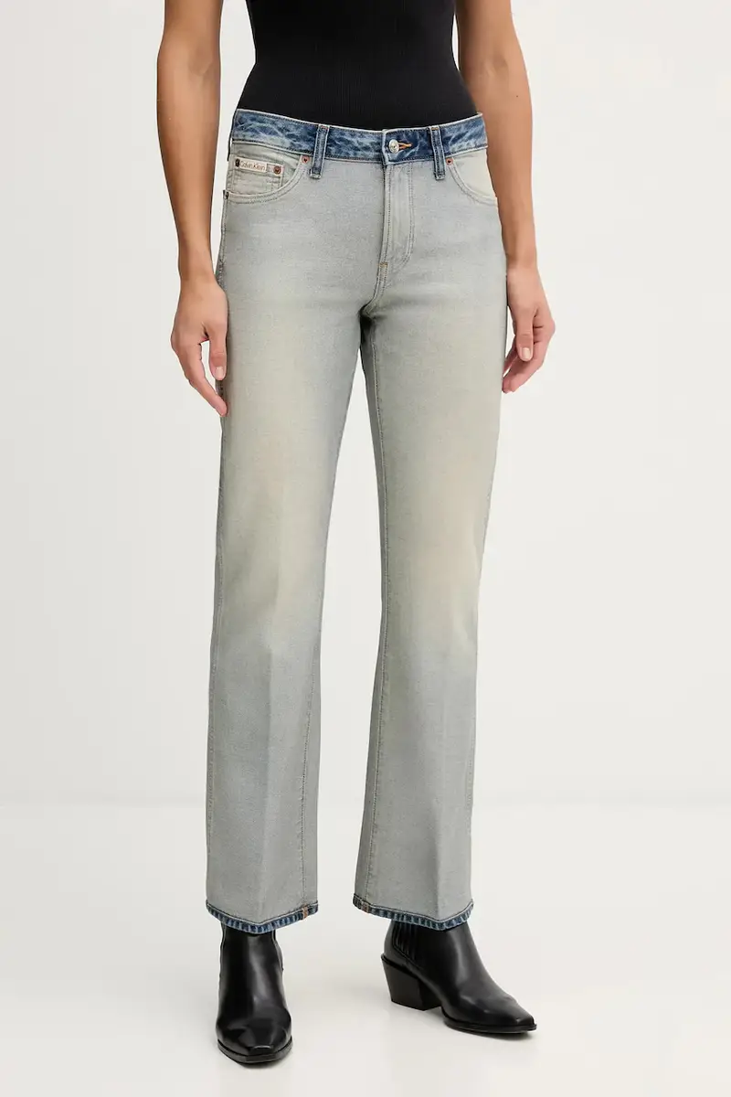 Calvin Klein Jeans Jeans Donna Grigio 3919042