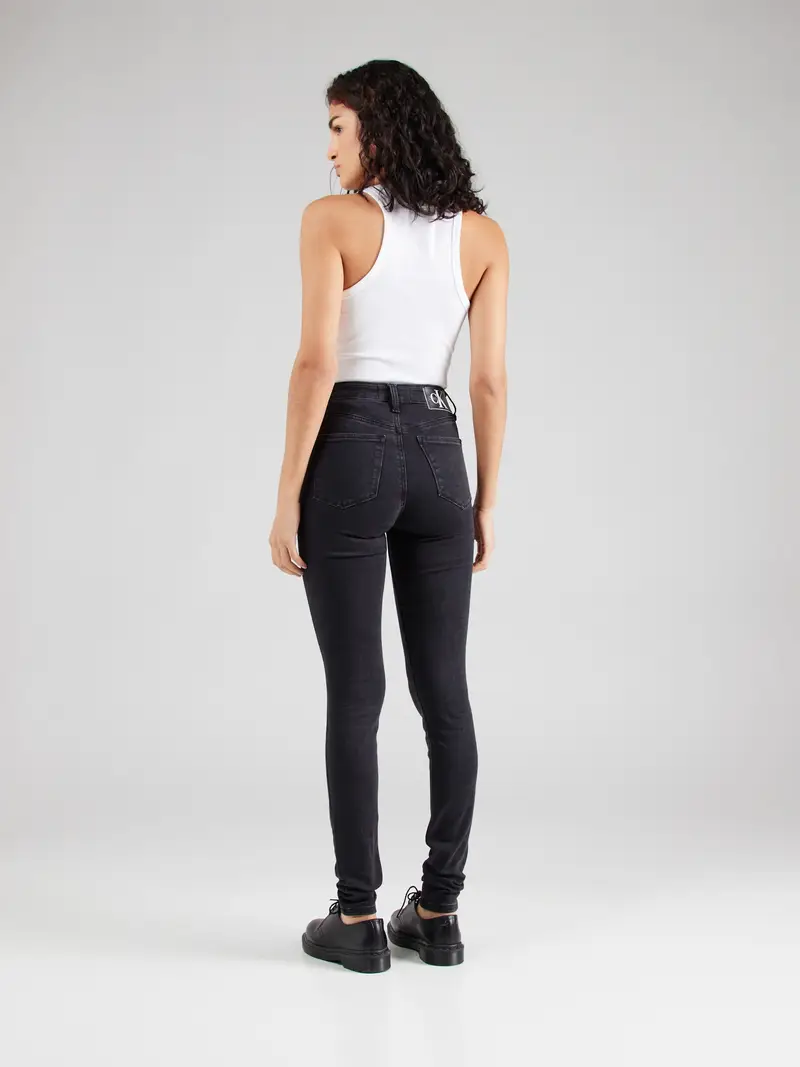 Calvin Klein Jeans Jeans Nero 1981680 miniatura 2