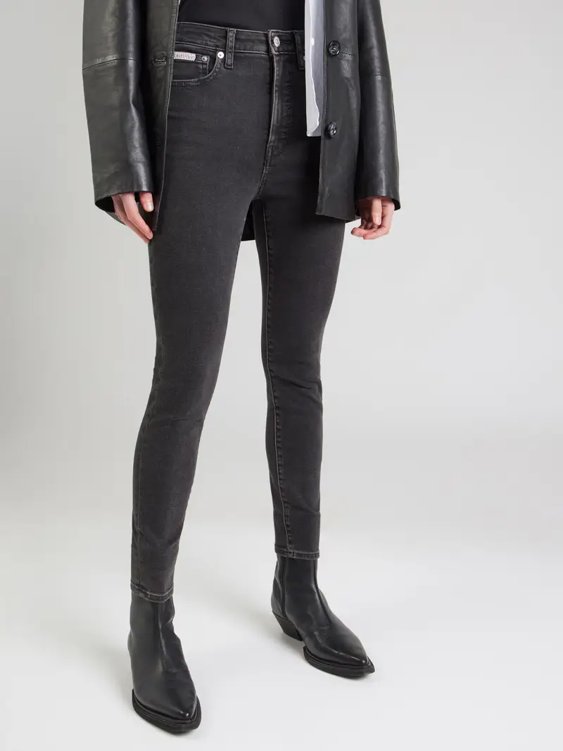 Calvin Klein Jeans Jeans Nero 4181053 miniatura 2