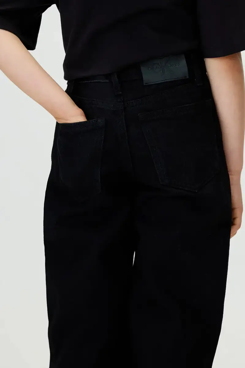 Calvin Klein Jeans Jeans Nero 3643847 miniatura 4