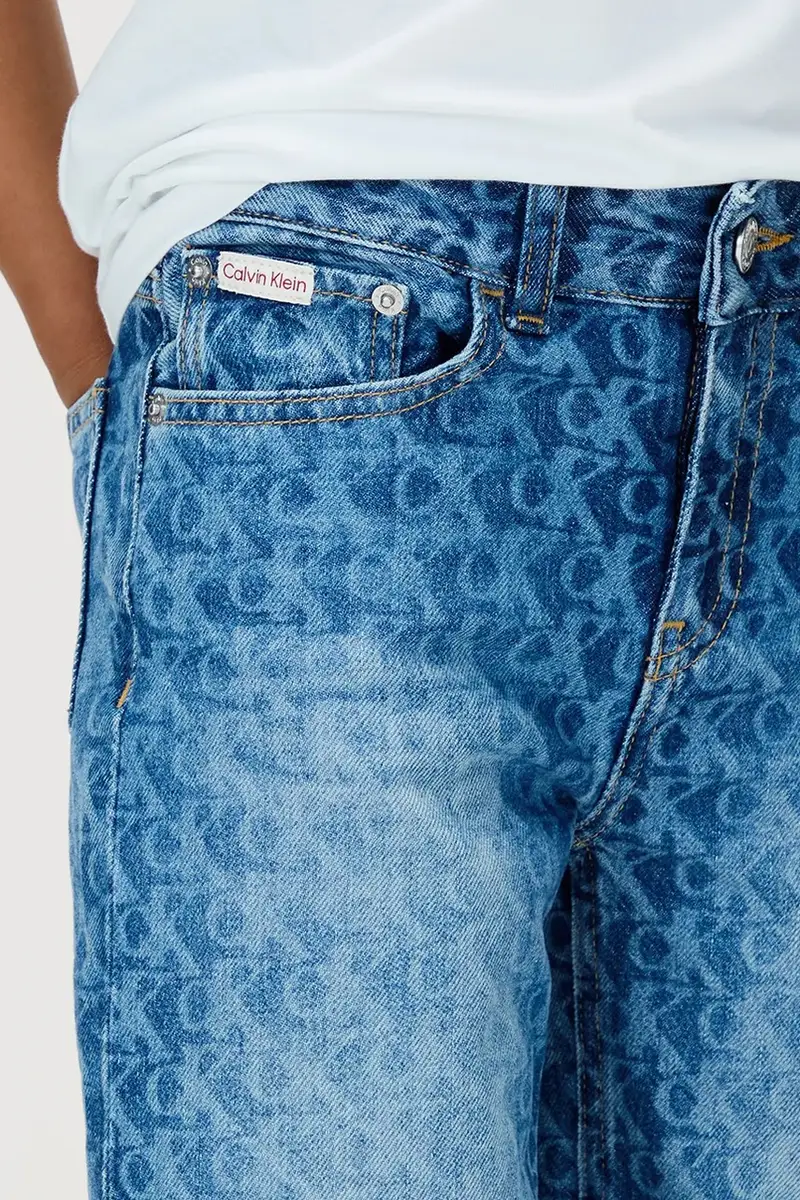 Calvin Klein Jeans Jeans Blu 3581306 miniatura 4