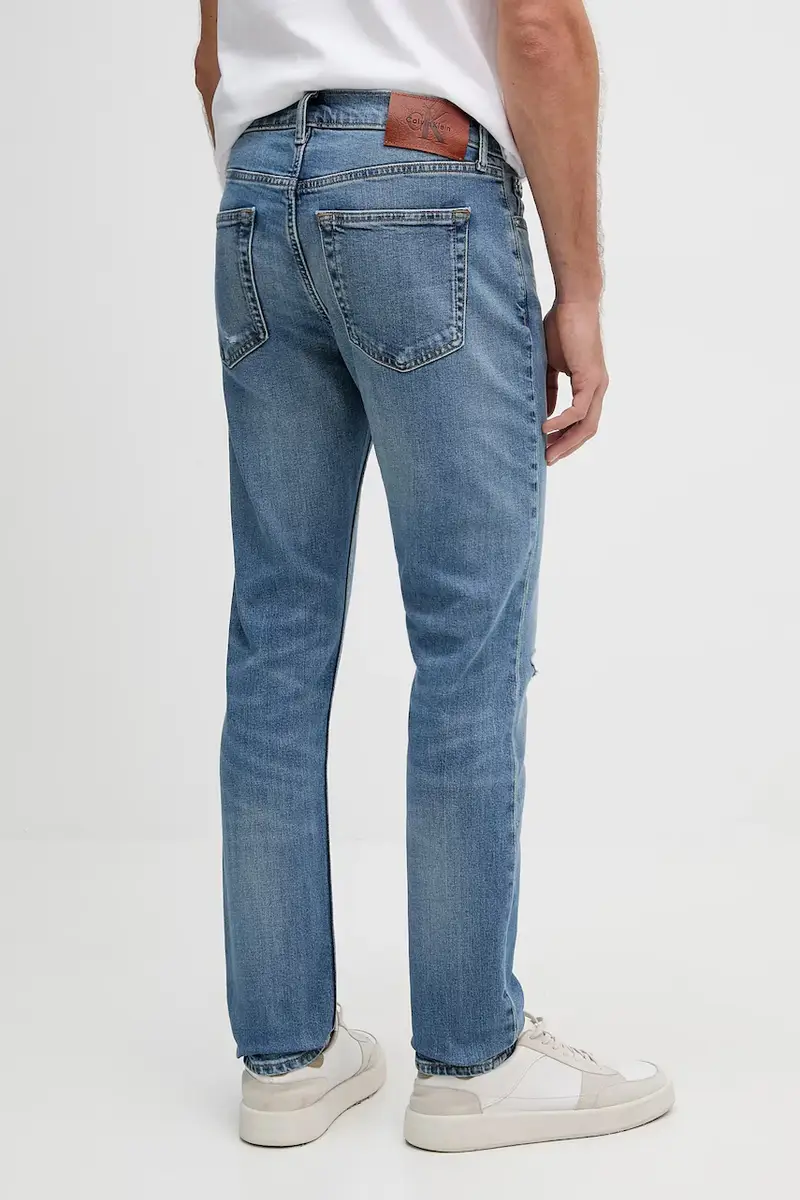 Calvin Klein Jeans Jeans Uomo Blu 3132807 miniatura 3