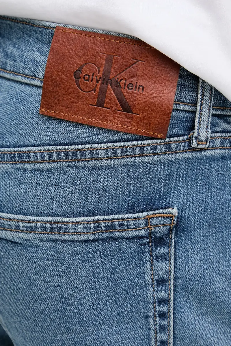 Calvin Klein Jeans Jeans Uomo Blu 3132807 miniatura 4