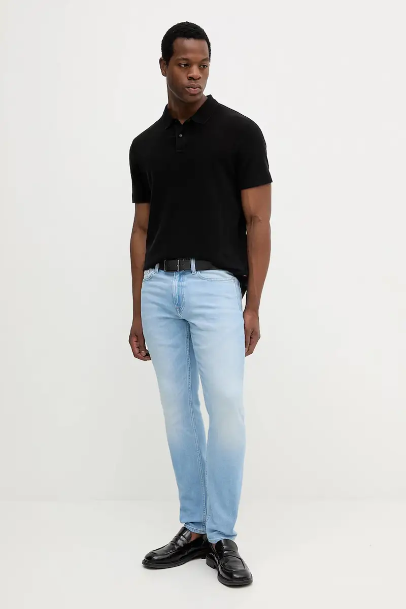 Calvin Klein Jeans Jeans Uomo Blu 3132879 miniatura 2