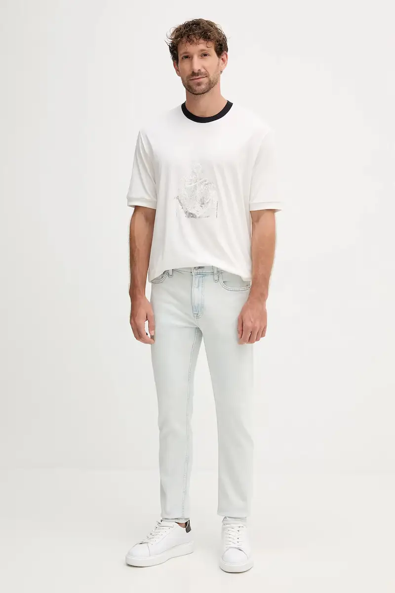 Calvin Klein Jeans Jeans Uomo Blu 3132849 miniatura 2