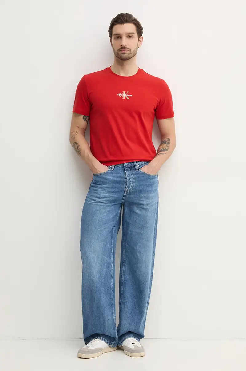 Calvin Klein Jeans Jeans Uomo Blu 3312386 miniatura 2