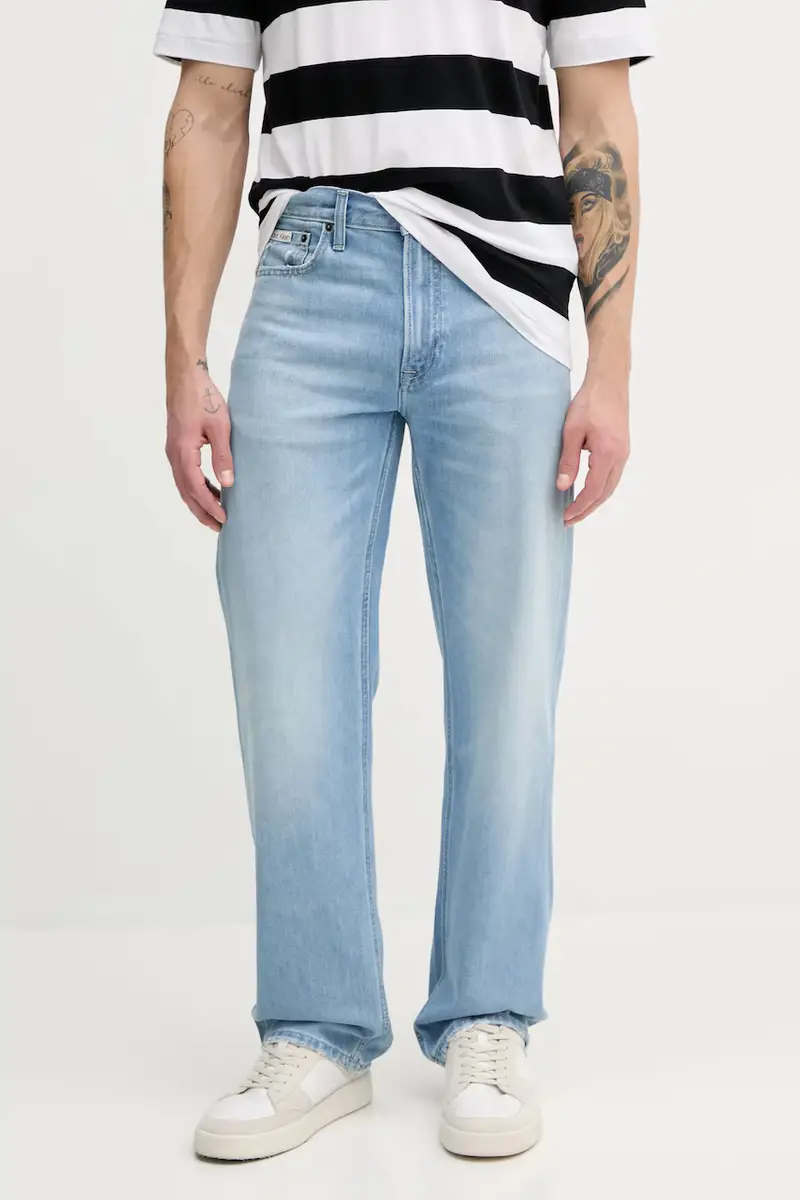 Calvin Klein Jeans Jeans Uomo Blu 3312627