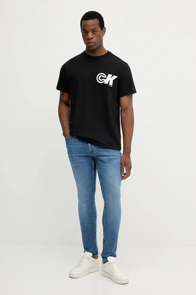 Calvin Klein Jeans Jeans Uomo Blu 2982595 miniatura 2