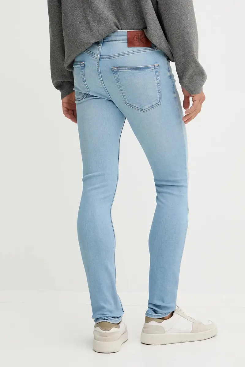 Calvin Klein Jeans Jeans Uomo Blu 3767054 miniatura 3