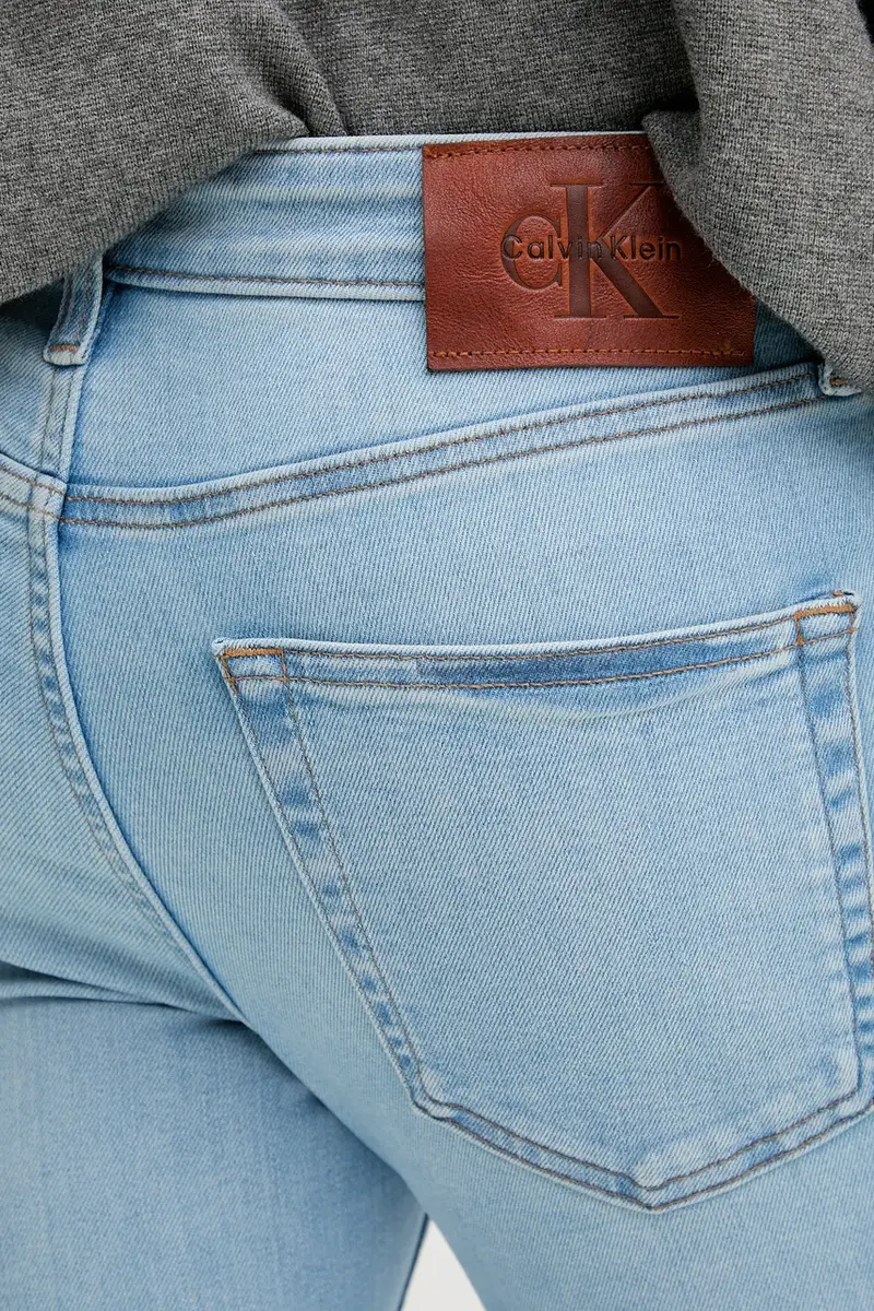 Calvin Klein Jeans Jeans Uomo Blu 3767054 miniatura 4