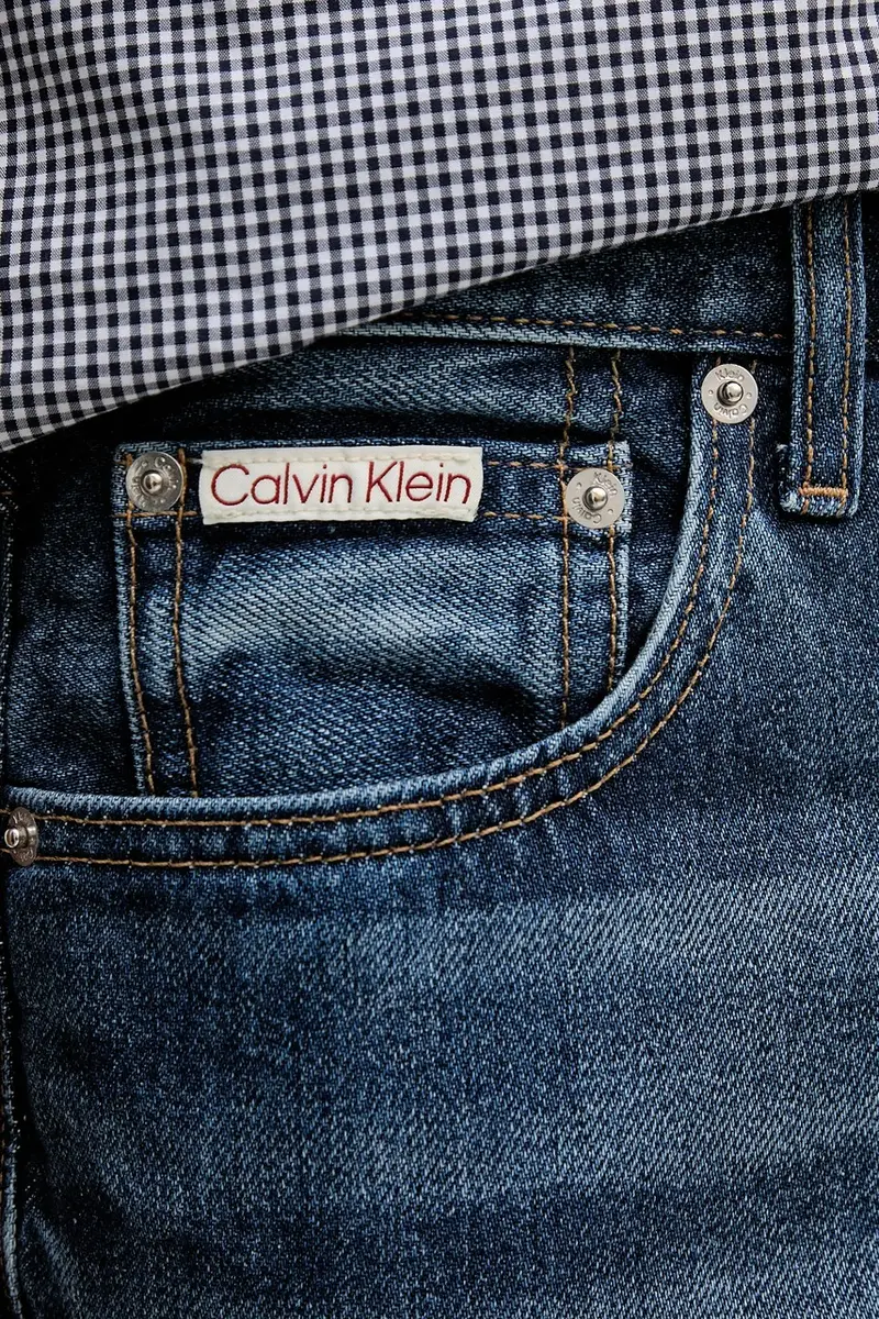 Calvin Klein Jeans Jeans Uomo Blu 3582020 miniatura 4