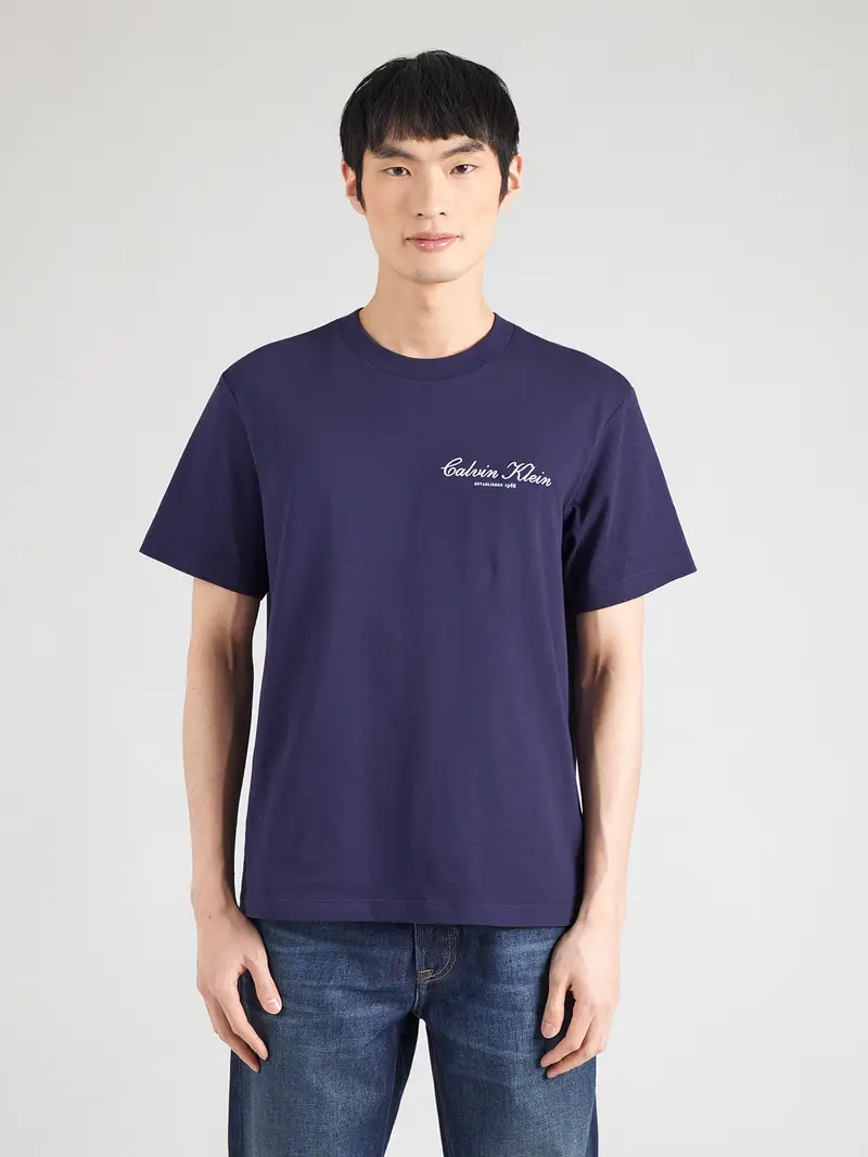 Maglietta 20S MARCH navy / bianco miniatura 2