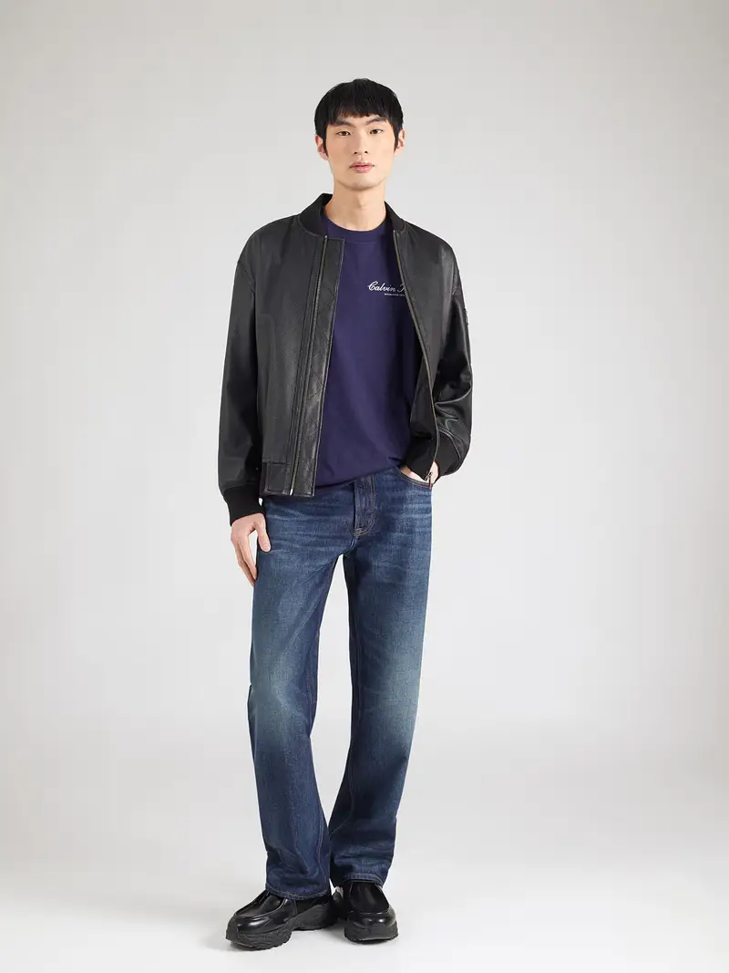 Maglietta 20S MARCH navy / bianco miniatura 3