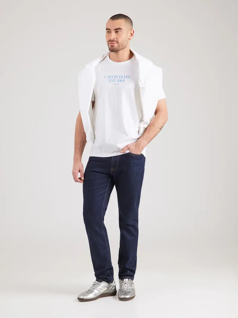 Maglietta 30S azzurro / bianco miniatura 2