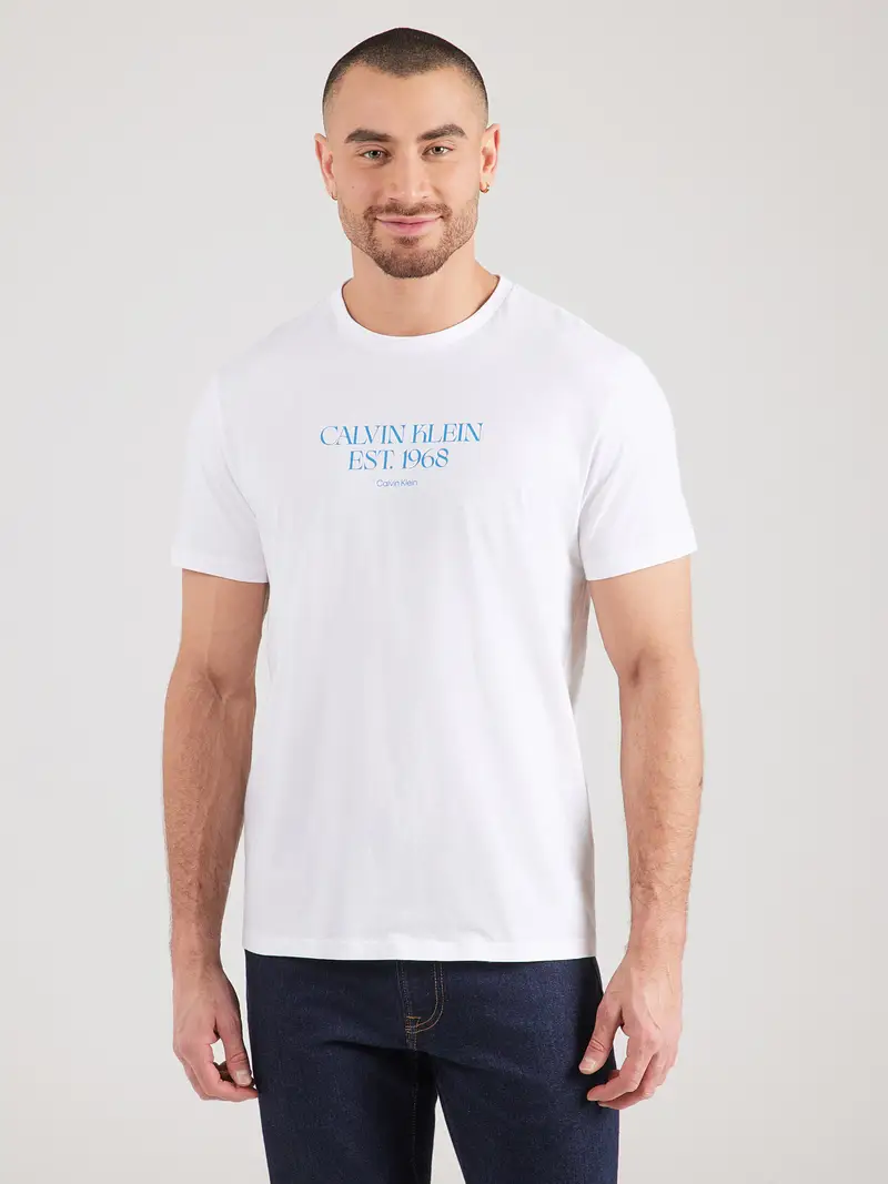 Maglietta 30S azzurro / bianco miniatura 3