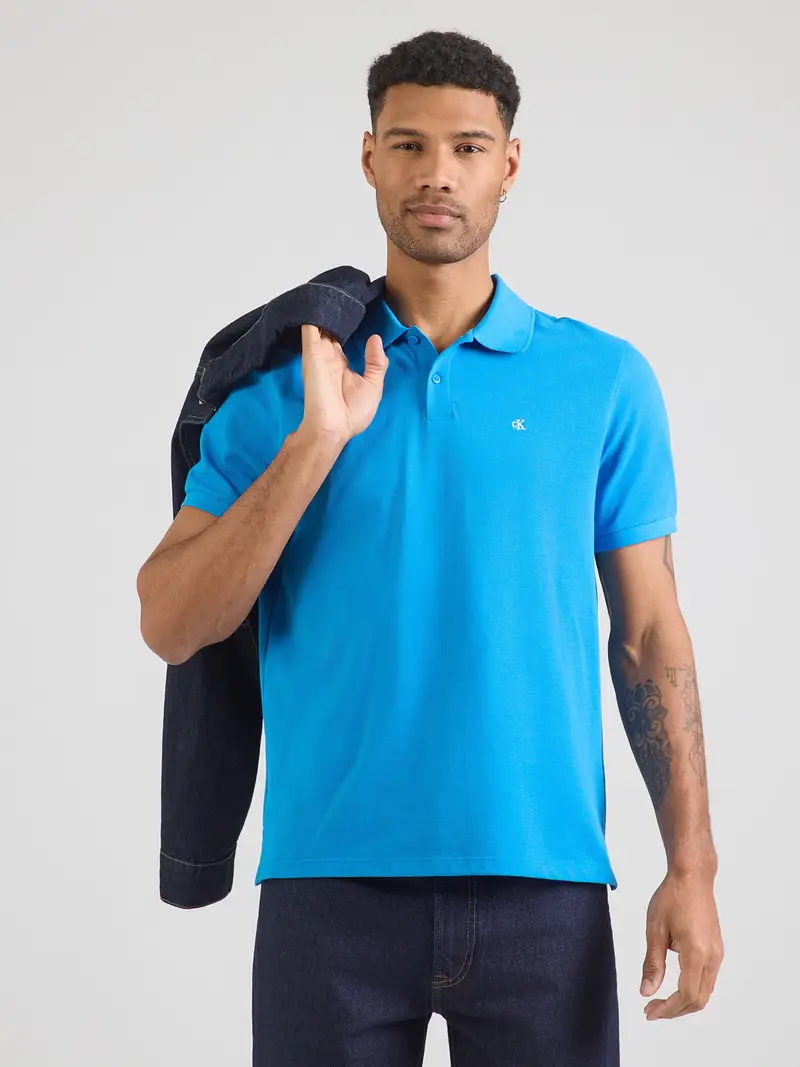 Maglietta azzurro / bianco miniatura 2