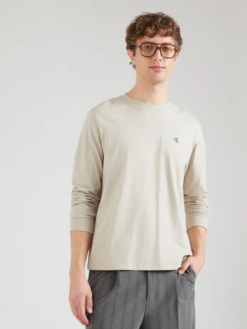 Maglietta beige miniatura 2