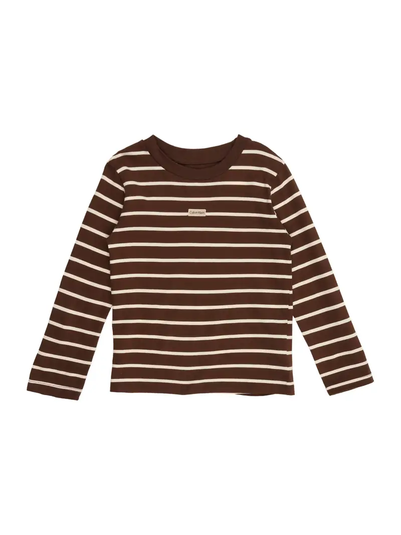 Maglietta beige / marrone