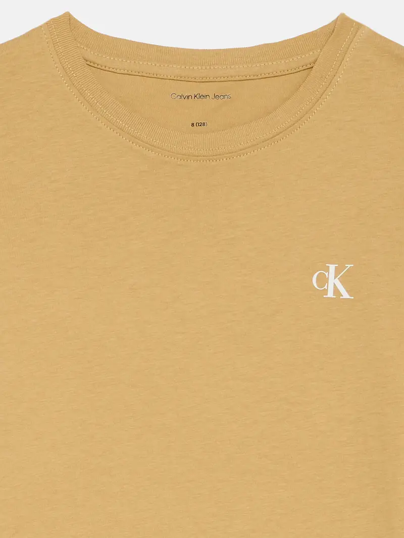 Maglietta beige / marrone chiaro / nero / bianco miniatura 3