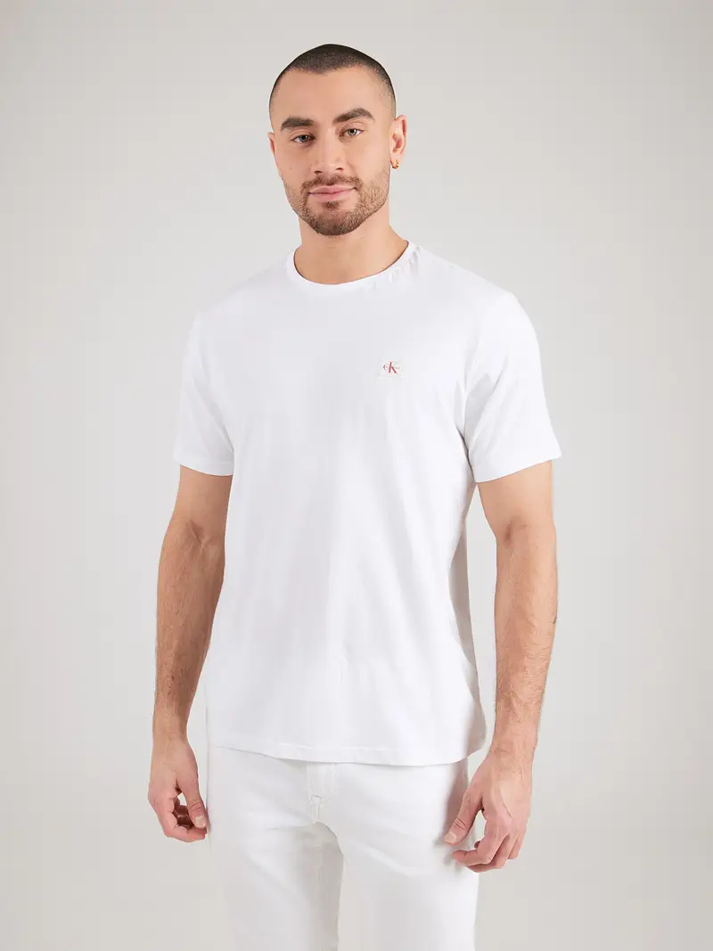 Maglietta blu / bianco miniatura 2