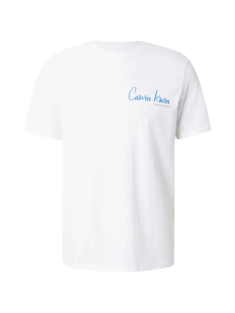 Maglietta blu cielo / nero / bianco